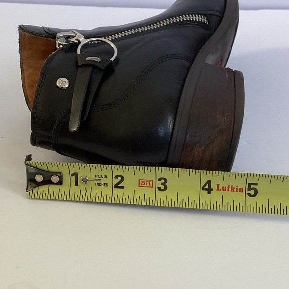 PIKOLINOS Black Leather Ankle Booties with Zipper - Picture 5 of 5